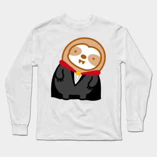 Cute Vampire Sloth Long Sleeve T-Shirt